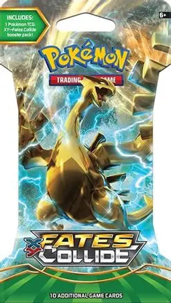 XY - Fates Collide Sleeved Booster Pack [Lugia BREAK] XY - Fates Collide Pokemon Sealed  Squirtle Squad Card Shop.