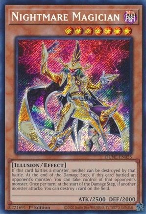 Nightmare Magician (DUNE-EN025) - Duelist Nexus 1st Edition Duelist Nexus Yugioh Single  Squirtle Squad Card Shop.