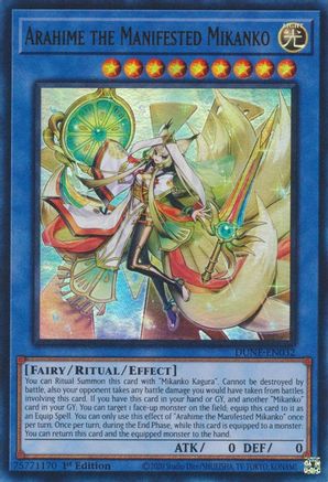 Arahime the Manifested Mikanko (DUNE-EN032) - Duelist Nexus 1st Edition Duelist Nexus Yugioh Single  Squirtle Squad Card Shop.