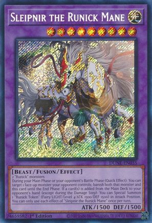 Sleipnir the Runick Mane (DUNE-EN035) - Duelist Nexus 1st Edition Duelist Nexus Yugioh Single  Squirtle Squad Card Shop.