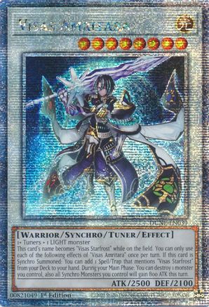 Visas Amritara (Quarter Century Secret Rare) (DUNE-EN039) - Duelist Nexus 1st Edition Duelist Nexus Yugioh Single  Squirtle Squad Card Shop.