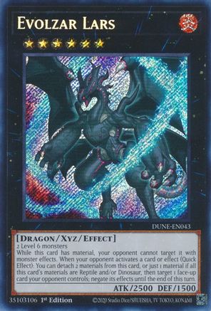 Evolzar Lars (DUNE-EN043) - Duelist Nexus 1st Edition Duelist Nexus Yugioh Single  Squirtle Squad Card Shop.