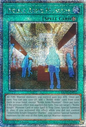 Noble Arms Museum (Quarter Century Secret Rare) (DUNE-EN057) - Duelist Nexus 1st Edition Duelist Nexus Yugioh Single  Squirtle Squad Card Shop.
