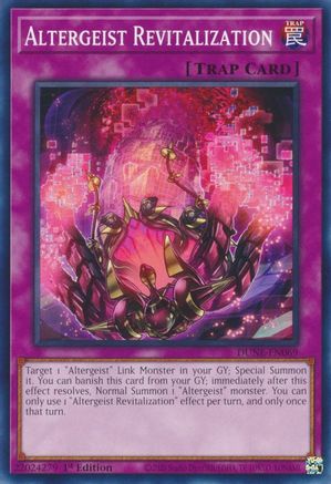 Altergeist Revitalization (DUNE-EN069) - Duelist Nexus 1st Edition Duelist Nexus Yugioh Single  Squirtle Squad Card Shop.