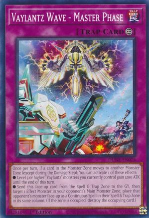 Vaylantz Wave - Master Phase (DUNE-EN074) - Duelist Nexus 1st Edition Duelist Nexus Yugioh Single  Squirtle Squad Card Shop.