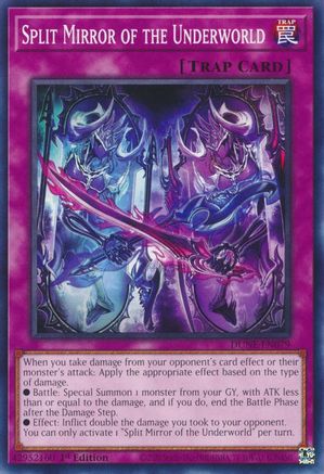 Split Mirror of the Underworld (DUNE-EN079) - Duelist Nexus 1st Edition Duelist Nexus Yugioh Single  Squirtle Squad Card Shop.