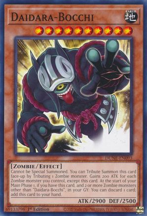 Daidara-Bocchi (DUNE-EN093) - Duelist Nexus 1st Edition Duelist Nexus Yugioh Single  Squirtle Squad Card Shop.