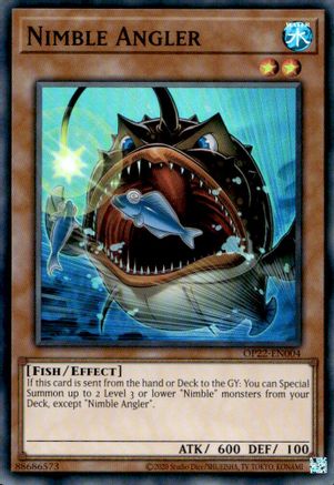 Nimble Angler (OP22-EN004) - OTS Tournament Pack 22 Unlimited OTS Tournament Pack 22 Yugioh Single  Squirtle Squad Card Shop.