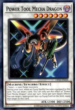 Power Tool Mecha Dragon (OP22-EN018) - OTS Tournament Pack 22 Unlimited OTS Tournament Pack 22 Yugioh Single  Squirtle Squad Card Shop.