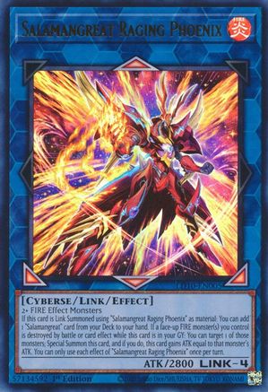 Salamangreat Raging Phoenix (LD10-EN005) - Legendary Duelists: Soulburning Volcano 1st Edition Legendary Duelists: Soulburning Volcano Yugioh Single  Squirtle Squad Card Shop.