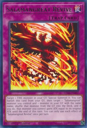 Salamangreat Revive (LD10-EN007) - Legendary Duelists: Soulburning Volcano 1st Edition Legendary Duelists: Soulburning Volcano Yugioh Single  Squirtle Squad Card Shop.