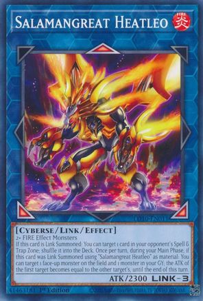 Salamangreat Heatleo (LD10-EN011) - Legendary Duelists: Soulburning Volcano 1st Edition Legendary Duelists: Soulburning Volcano Yugioh Single  Squirtle Squad Card Shop.