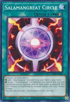 Salamangreat Circle (LD10-EN014) - Legendary Duelists: Soulburning Volcano 1st Edition Legendary Duelists: Soulburning Volcano Yugioh Single  Squirtle Squad Card Shop.