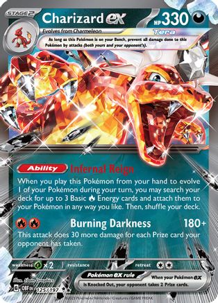 Charizard ex 125 (H) - SV03 Obsidian Flames - DR