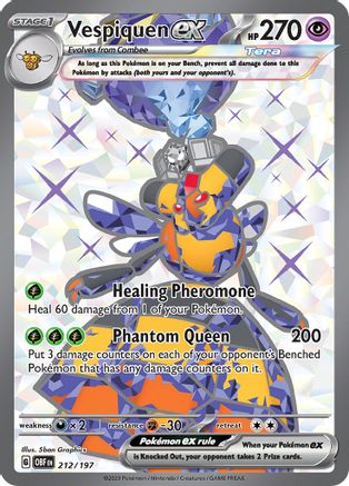Vespiquen ex 212/197 - (H) SV03 Obsidian Flames - UR