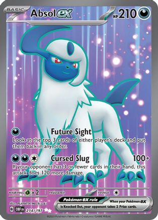 Absol ex 214/197 - (H) SV03 Obsidian Flames - UR