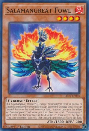 Salamangreat Fowl (LD10-EN048) - Legendary Duelists: Soulburning Volcano 1st Edition Legendary Duelists: Soulburning Volcano Yugioh Single  Squirtle Squad Card Shop.