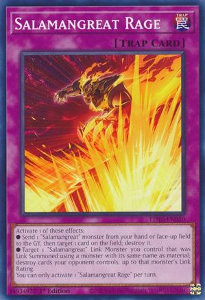 Salamangreat Rage (LD10-EN050) - Legendary Duelists: Soulburning Volcano 1st Edition Legendary Duelists: Soulburning Volcano Yugioh Single  Squirtle Squad Card Shop.