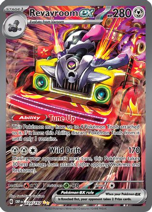 Revavroom ex 224/197 - (H) SV03 Obsidian Flames - SIR