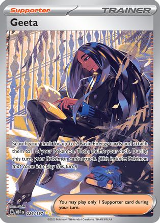 Geeta 226 (H) - Obsidian Flames - SIR