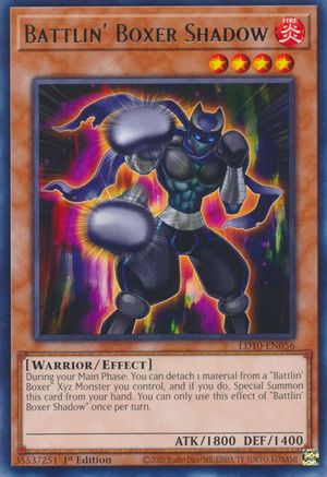 Battlin' Boxer Shadow (LD10-EN056) - Legendary Duelists: Soulburning Volcano 1st Edition Legendary Duelists: Soulburning Volcano Yugioh Single  Squirtle Squad Card Shop.