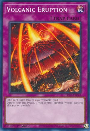 Volcanic Eruption (LD10-EN061) - Legendary Duelists: Soulburning Volcano 1st Edition Legendary Duelists: Soulburning Volcano Yugioh Single  Squirtle Squad Card Shop.