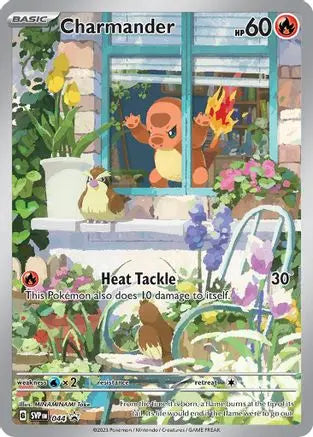 Charmander 044  - Holofoil SV Scarlet & Violet Promo Cards - Promo SV: Scarlet & Violet Promo Cards Pokemon Single  Squirtle Squad Card Shop.