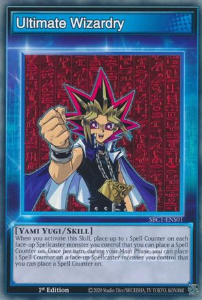 Ultimate Wizardry (SBC1-ENS01) - Speed Duel: Streets of Battle City 1st Edition Speed Duel: Streets of Battle City Yugioh Single  Squirtle Squad Card Shop.