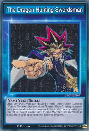 The Dragon Hunting Swordsman (SBC1-ENS09) - Speed Duel: Streets of Battle City 1st Edition Speed Duel: Streets of Battle City Yugioh Single  Squirtle Squad Card Shop.