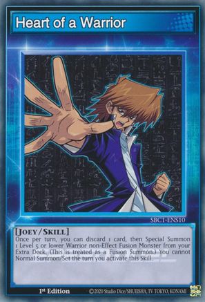 Heart of a Warrior (SBC1-ENS10) - Speed Duel: Streets of Battle City 1st Edition Speed Duel: Streets of Battle City Yugioh Single  Squirtle Squad Card Shop.