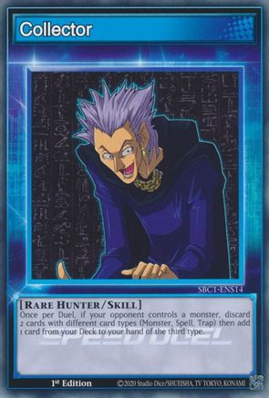 Collector (SBC1-ENS14) - Speed Duel: Streets of Battle City 1st Edition Speed Duel: Streets of Battle City Yugioh Single  Squirtle Squad Card Shop.