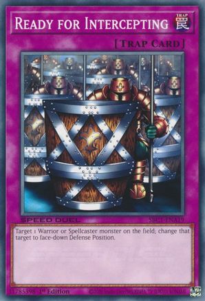 Ready for Intercepting (SBC1-ENA19) - Speed Duel: Streets of Battle City 1st Edition Speed Duel: Streets of Battle City Yugioh Single  Squirtle Squad Card Shop.