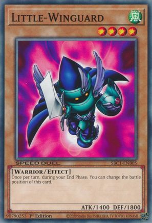 Little-Winguard (SBC1-ENB05) - Speed Duel: Streets of Battle City 1st Edition Speed Duel: Streets of Battle City Yugioh Single  Squirtle Squad Card Shop.