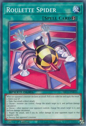 Roulette Spider (SBC1-ENB10) - Speed Duel: Streets of Battle City 1st Edition Speed Duel: Streets of Battle City Yugioh Single  Squirtle Squad Card Shop.
