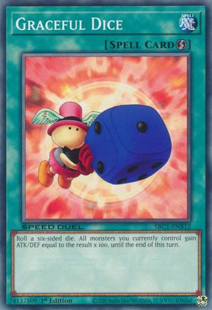 Graceful Dice (SBC1-ENB12) - Speed Duel: Streets of Battle City 1st Edition Speed Duel: Streets of Battle City Yugioh Single  Squirtle Squad Card Shop.