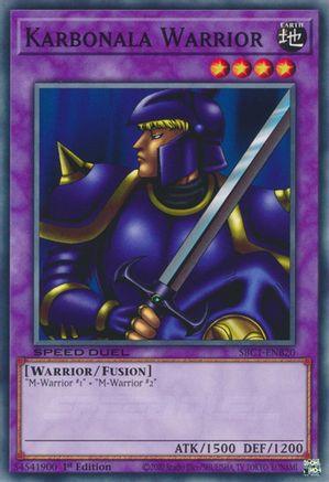 Karbonala Warrior (SBC1-ENB20) - Speed Duel: Streets of Battle City 1st Edition Speed Duel: Streets of Battle City Yugioh Single  Squirtle Squad Card Shop.