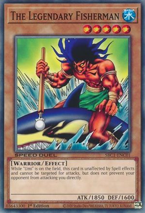 The Legendary Fisherman (SBC1-ENC01) - Speed Duel: Streets of Battle City 1st Edition Speed Duel: Streets of Battle City Yugioh Single  Squirtle Squad Card Shop.