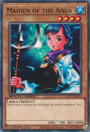 Maiden of the Aqua (SBC1-ENC07) - Speed Duel: Streets of Battle City 1st Edition Speed Duel: Streets of Battle City Yugioh Single  Squirtle Squad Card Shop.