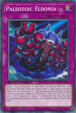 Paleozoic Eldonia (SBC1-ENC20) - Speed Duel: Streets of Battle City 1st Edition Speed Duel: Streets of Battle City Yugioh Single  Squirtle Squad Card Shop.