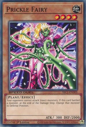 Prickle Fairy (SBC1-END05) - Speed Duel: Streets of Battle City 1st Edition Speed Duel: Streets of Battle City Yugioh Single  Squirtle Squad Card Shop.