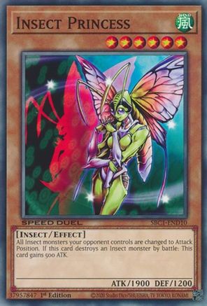 Insect Princess (SBC1-END10) - Speed Duel: Streets of Battle City 1st Edition Speed Duel: Streets of Battle City Yugioh Single  Squirtle Squad Card Shop.