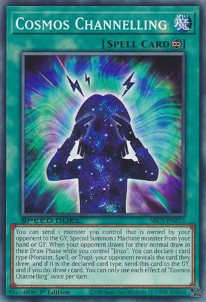 Cosmos Channelling (SBC1-ENE12) - Speed Duel: Streets of Battle City 1st Edition Speed Duel: Streets of Battle City Yugioh Single  Squirtle Squad Card Shop.