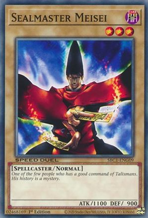 Sealmaster Meisei (SBC1-ENG09) - Speed Duel: Streets of Battle City 1st Edition Speed Duel: Streets of Battle City Yugioh Single  Squirtle Squad Card Shop.