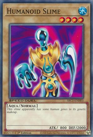 Humanoid Slime (SBC1-ENH03) - Speed Duel: Streets of Battle City 1st Edition Speed Duel: Streets of Battle City Yugioh Single  Squirtle Squad Card Shop.