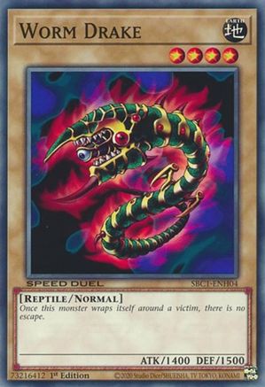 Worm Drake (SBC1-ENH04) - Speed Duel: Streets of Battle City 1st Edition Speed Duel: Streets of Battle City Yugioh Single  Squirtle Squad Card Shop.