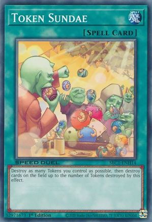 Token Sundae (SBC1-ENH14) - Speed Duel: Streets of Battle City 1st Edition Speed Duel: Streets of Battle City Yugioh Single  Squirtle Squad Card Shop.