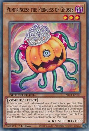 Pumprincess the Princess of Ghosts (SBC1-ENI09) - Speed Duel: Streets of Battle City 1st Edition Speed Duel: Streets of Battle City Yugioh Single  Squirtle Squad Card Shop.