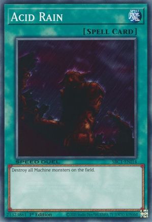 Acid Rain (SBC1-ENI14) - Speed Duel: Streets of Battle City 1st Edition Speed Duel: Streets of Battle City Yugioh Single  Squirtle Squad Card Shop.