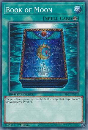 Book of Moon (SBC1-ENI28) - Speed Duel: Streets of Battle City 1st Edition Speed Duel: Streets of Battle City Yugioh Single  Squirtle Squad Card Shop.
