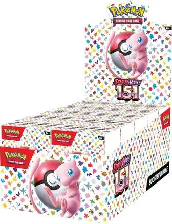 151 Booster Bundle Display SV: Scarlet & Violet 151 Pokemon Sealed  Squirtle Squad Card Shop.